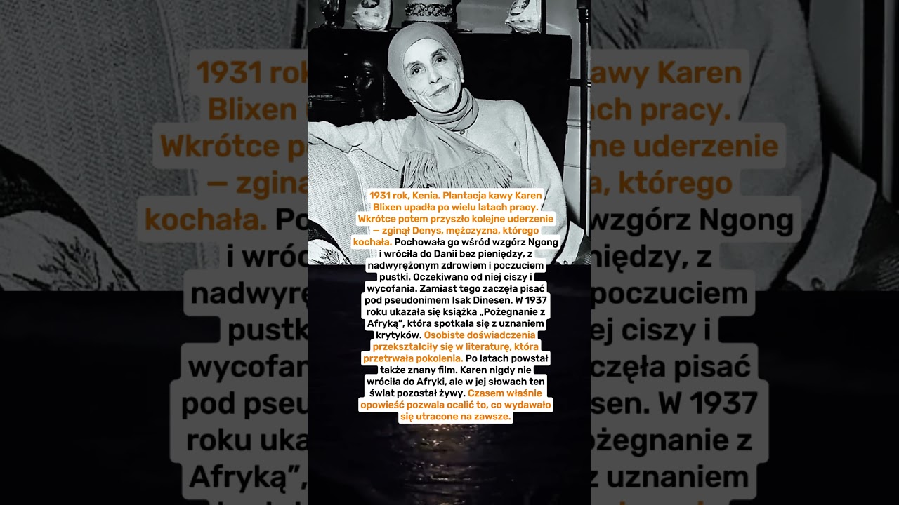 Straciła wszystko &mdash; i zamieniła stratę w opowieść