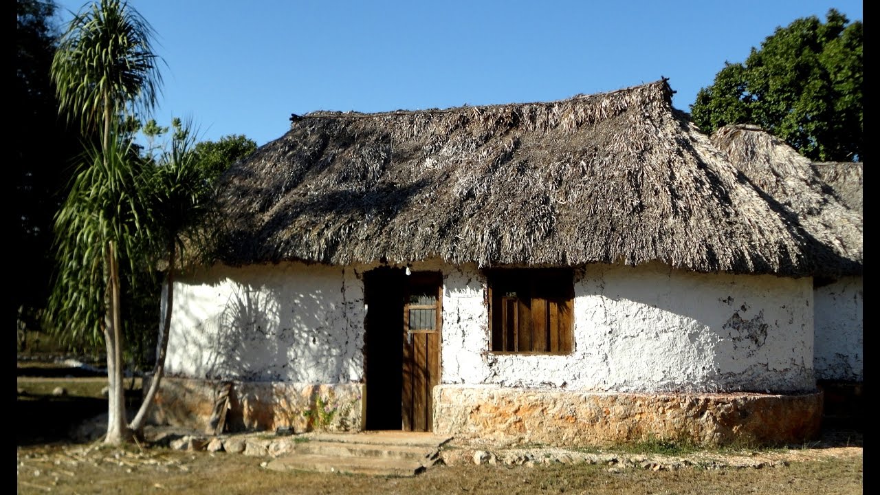 La CASA MAYA (explicada por Santos Hoil) en Rancho Hobonil.