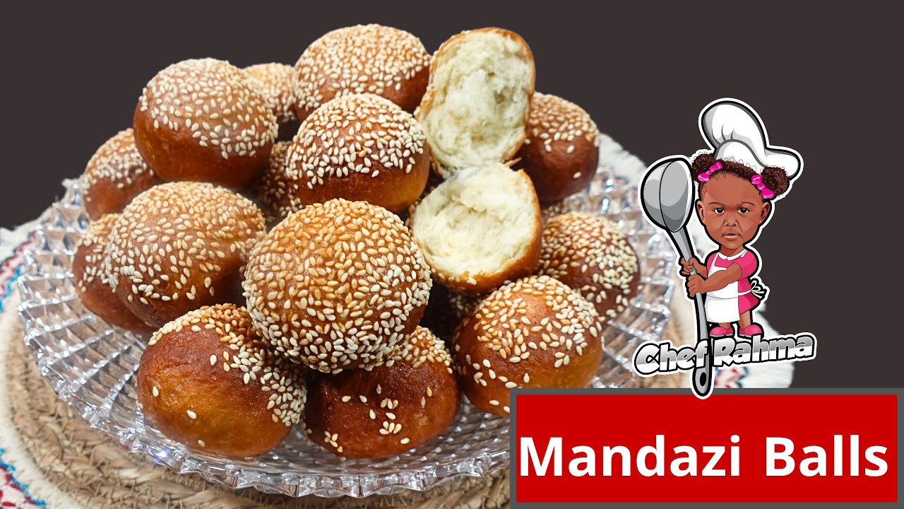 Mandazi Balls with Sesame