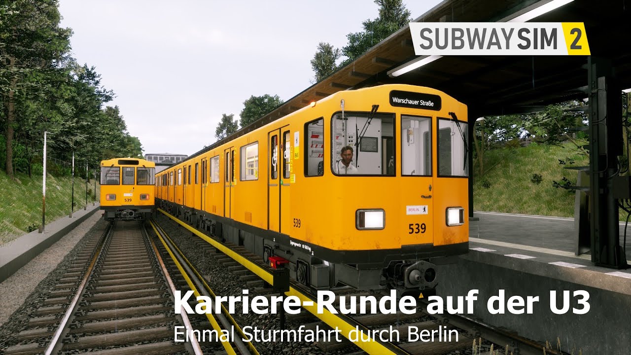SubwaySim 2 - gemütliche Karriere-Runde mit dem A3L92 auf der U3