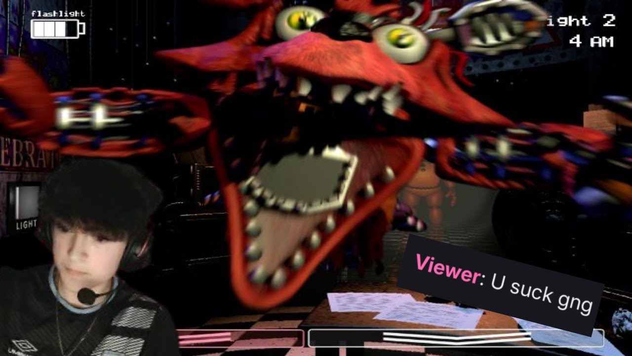 My Chat Helps Me Play FNAF...