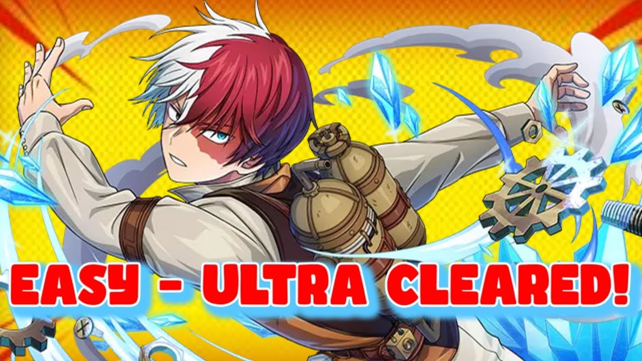 EASY - ULTRA STEAMPUNK TODOROKI BOSS EVENT CLEARED! | My Hero Ultra Impact