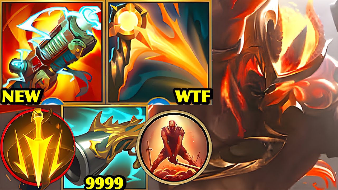 Wild Rift China Tryndamere Top | BROKEN CRIT DAMAGE + ULT RAMPAGE?! SPLIT PUSH KING | Build & Runes