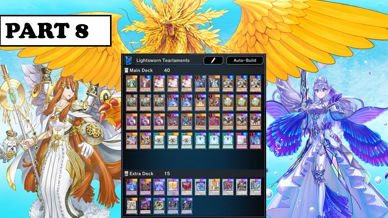 [PART 8] LIGHTSWORN TEARLAMENTS DECK 2025! RISING FROM THE OCEAN’S TOMB! on Yu-Gi-Oh! Master Duel