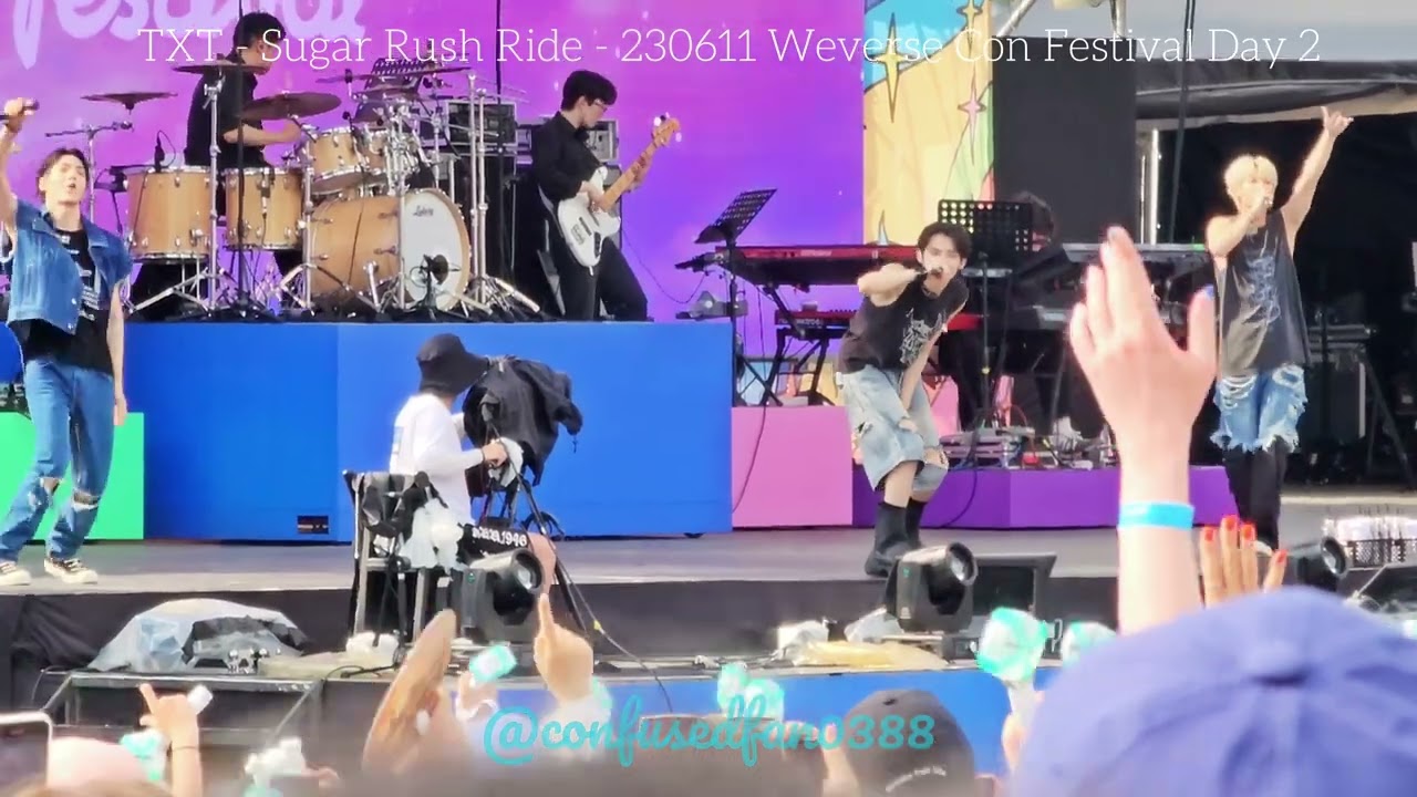 TXT - Sugar Rush Ride - 230611 Weverse Con Festival Day 2