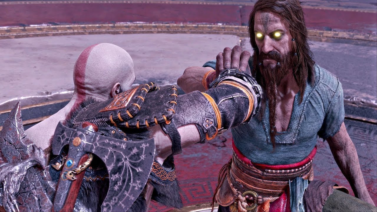 КРАТОС ПРОТИВ ТЮРА ► God of War: Ragnarok - Valhalla ► ЭПИЛОГ