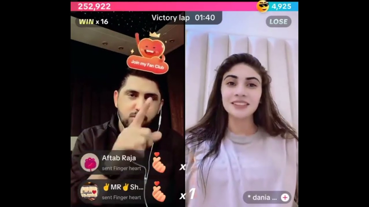 Mr Pattlo VS Dania Shah | Catwalk Punishment Match Tiktok Live