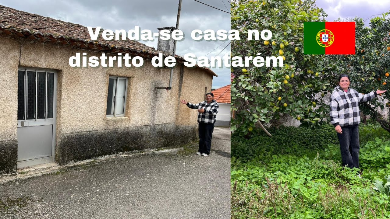 Vende-se casa com terreno a 5 minutos de Alcanena, Portugal🇵🇹