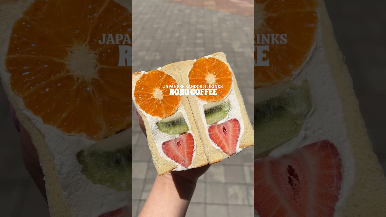 Japanese sandwiches, Vietnamese coffee, and other tasty drinks at Robu Coffee in Mountain View, CA