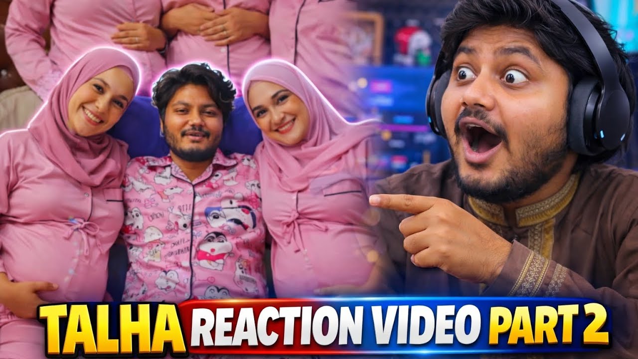 তালহা গেমিং  রিঅ্যাকশন ভিডিও পার্ট ২ 😱। TALHA X  RRACTION VEDIO PART 2 