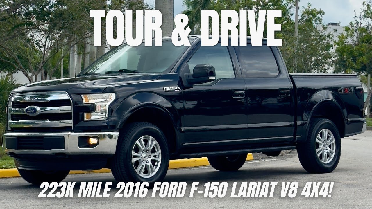 Tour & Drive: 223k Mile 2016 Ford F-150 Lariat 4x4 5.0L V8!