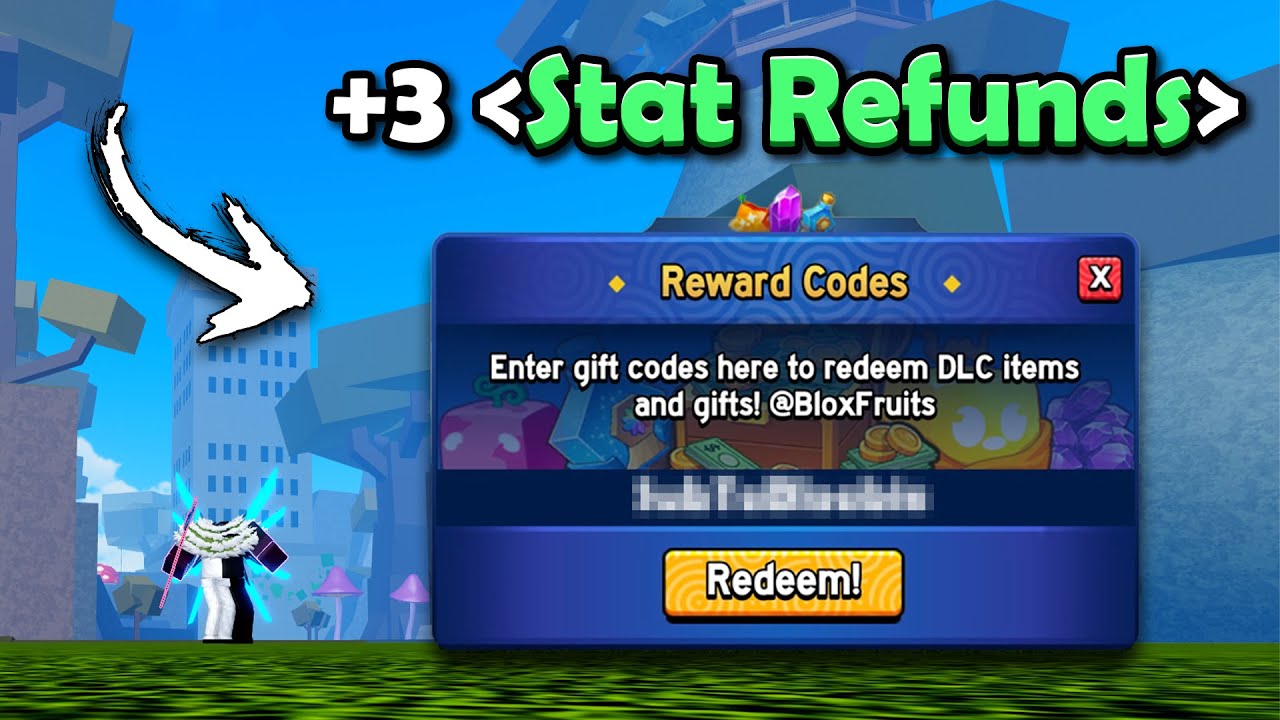 Every Blox Fruits Stat Reset Code in 20 SECONDS...