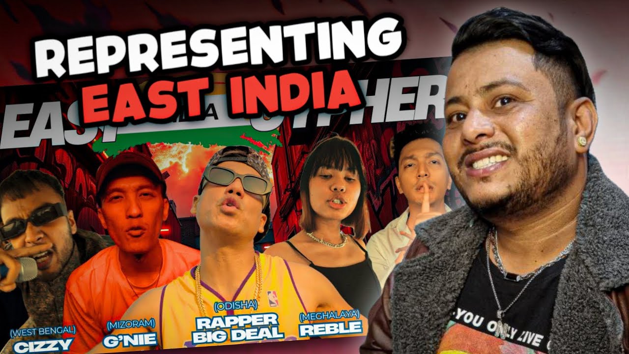 EAST INDIA CYPHER REACTION | RAPPER BIG DEAL, G'NIE, REBLE, RAHUL RAJKHOWA, CIZZY