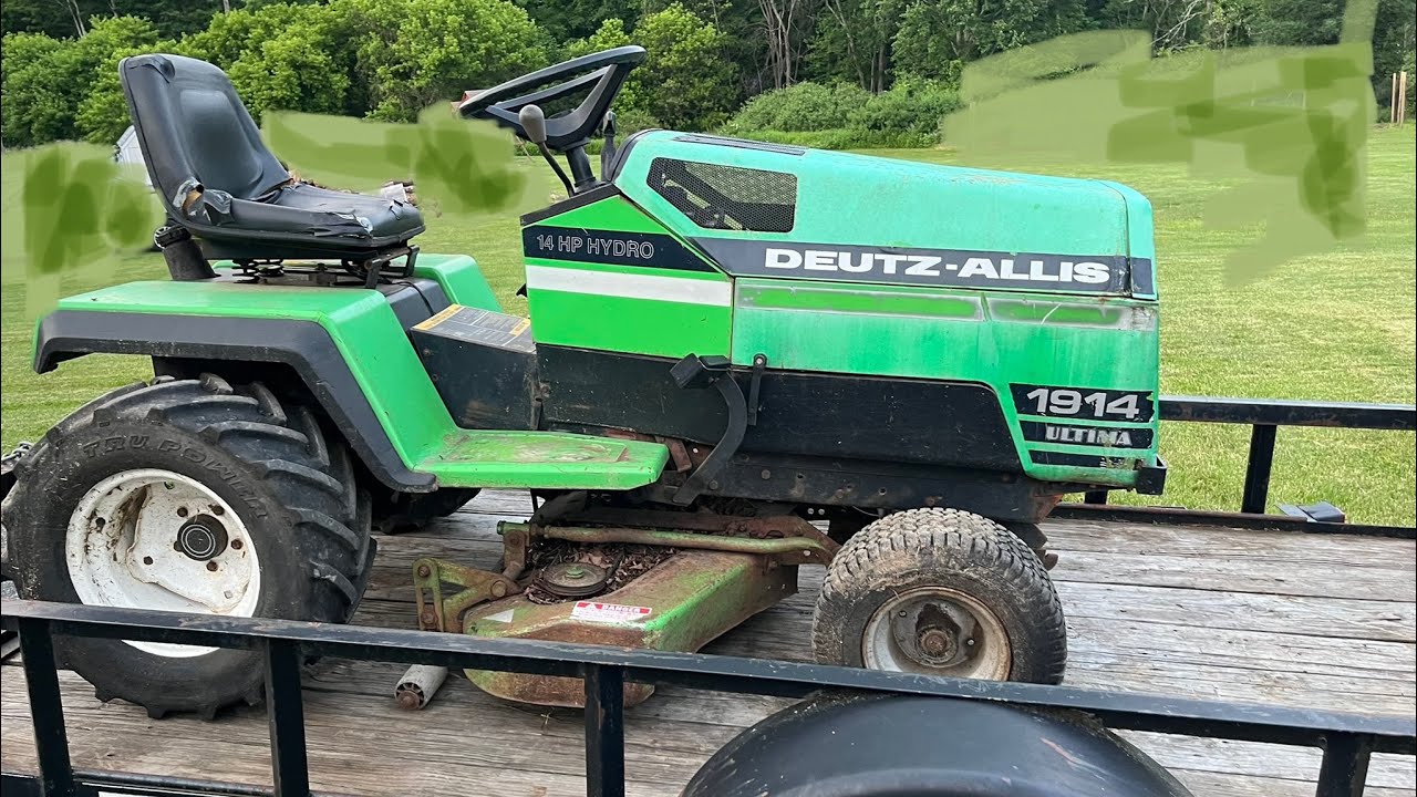 Deutz Allis Ultima 1914 Haul and Repair Part 1