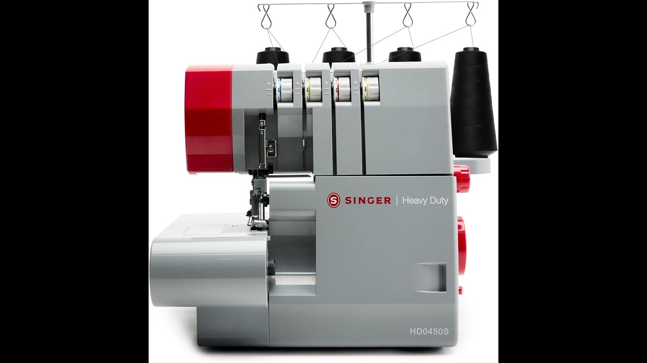 Review: SINGER HD0450S – Heavy Duty Serger with 2‑3‑4 Thread Capability