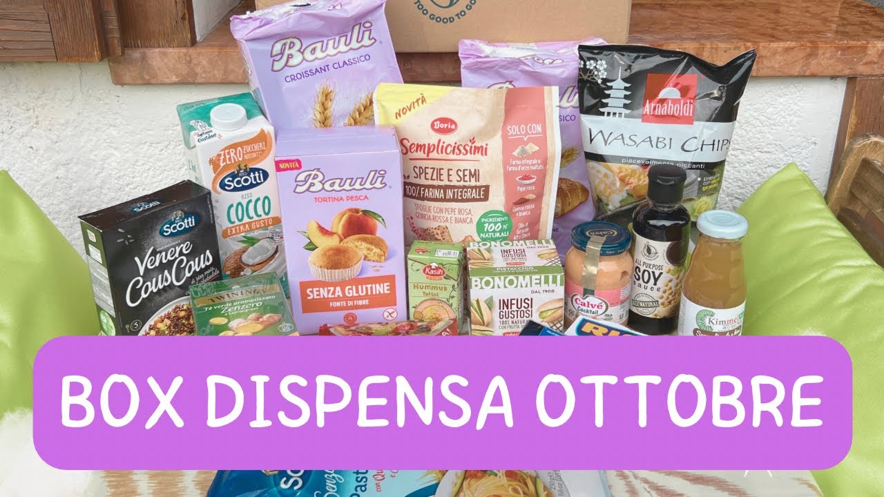 Box dispensa di ottobre TOOGOODTOGO | Vale i soldi spesi?