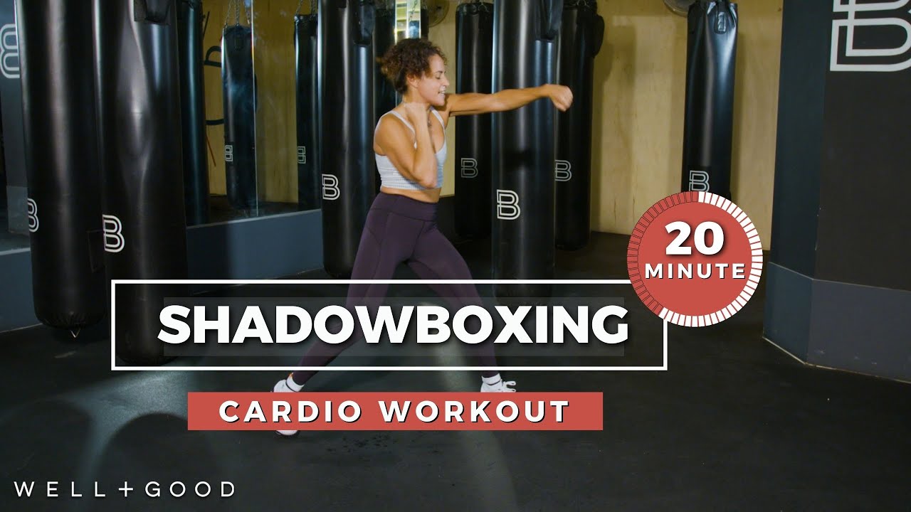 Cardio Shadow Boxing Workout | Trainer of the Month Club | Well+Good
