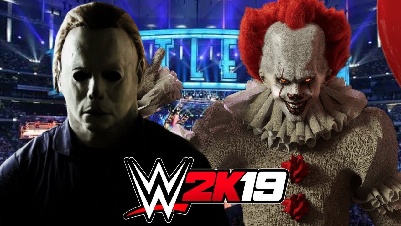 PENNYWISE vs MICHAEL MYERS | WWE 2K19 Gameplay