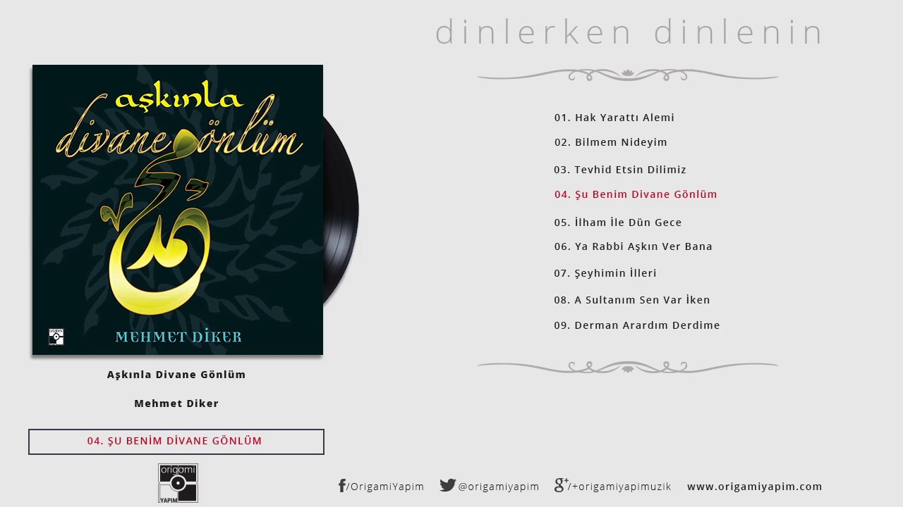Şu Benim Divane Gönlüm / Mehmet Diker