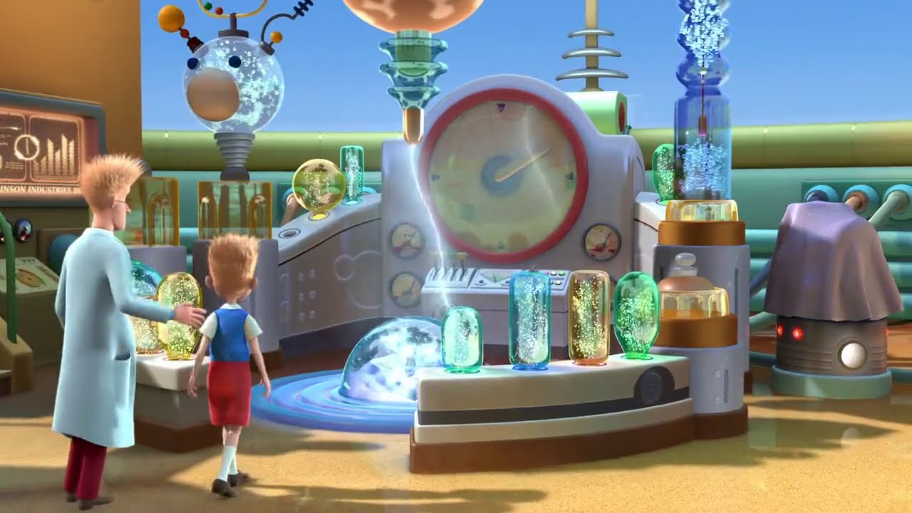 Meet The Robinsons (2007) - Lewis meets Cornelius