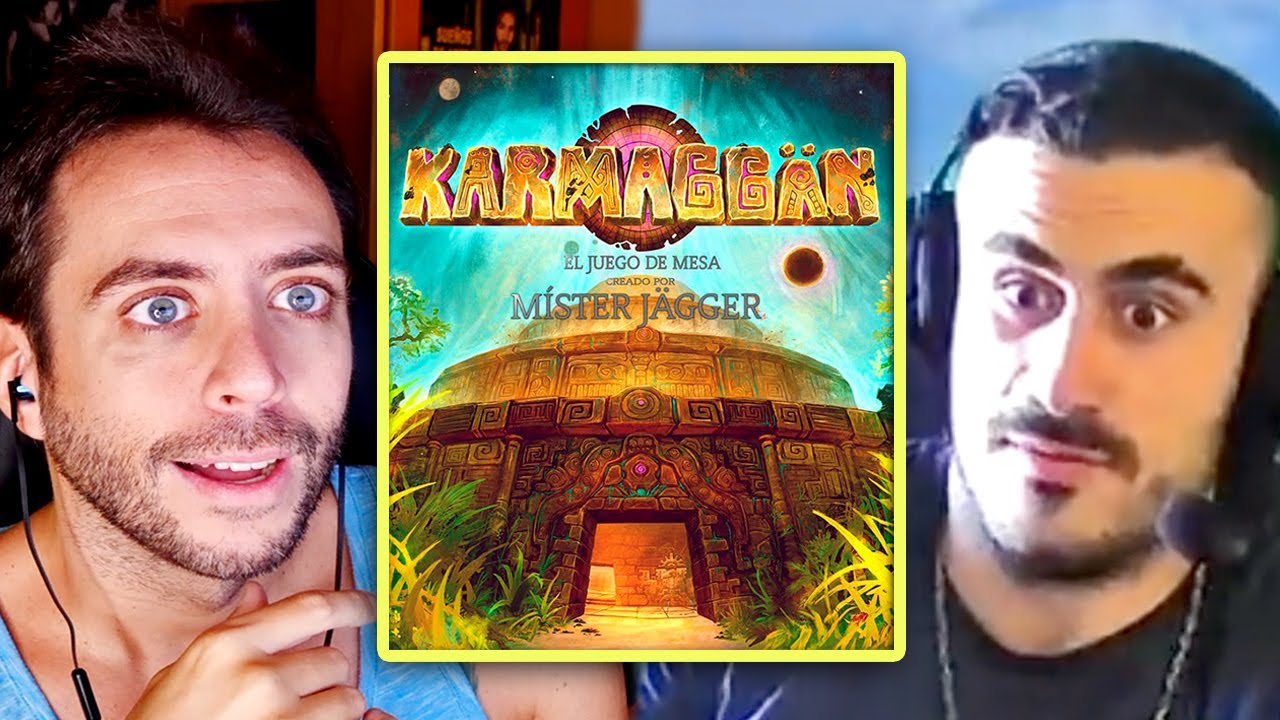 M&iacute;ster J&auml;gger explica como hizo su juego de mesa KARMAGGAN y Jordi Wild quiere uno para &eacute;l