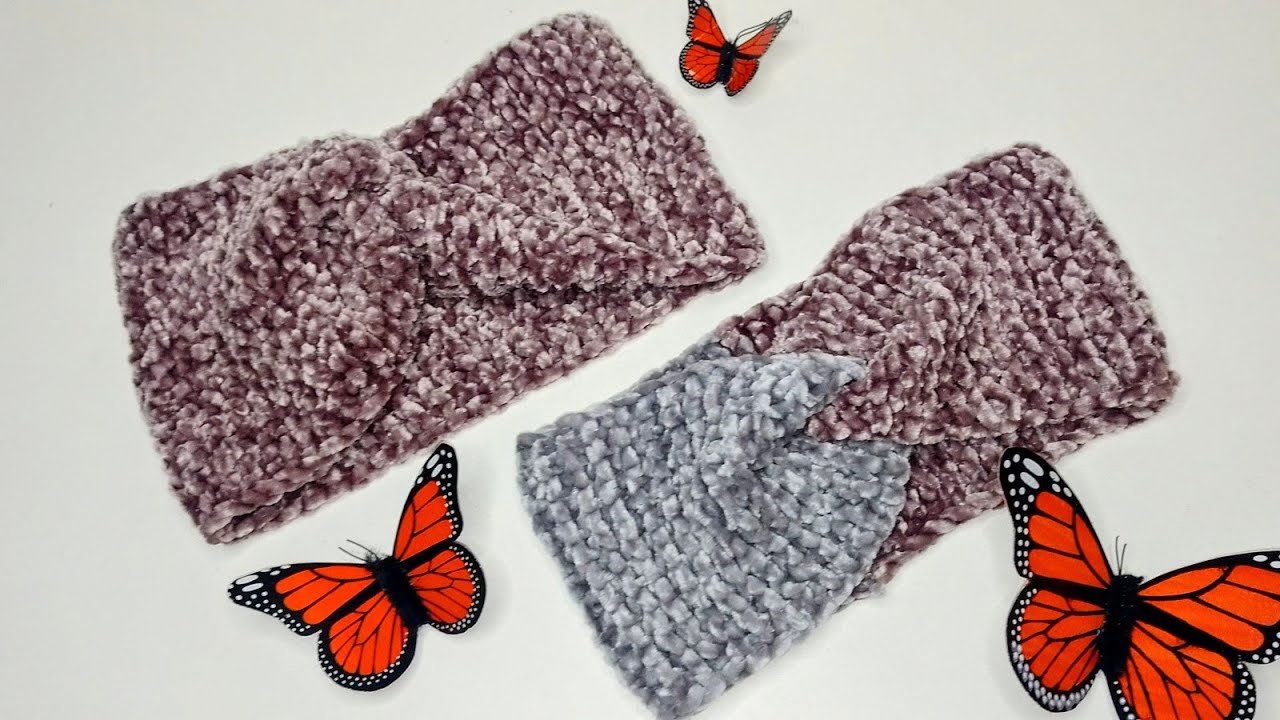 Diadema tejida en telar circular 🌼🌺💐💕🪡💖🧶