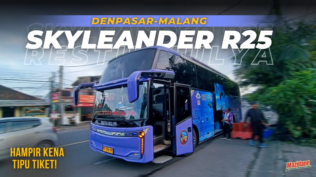 HAMPIR KENA TIPU NOMOR AGEN DI GOOGLE MAP‼️| TRIP BUS TERBARU RESTU MULYA SKYLEANDER R25