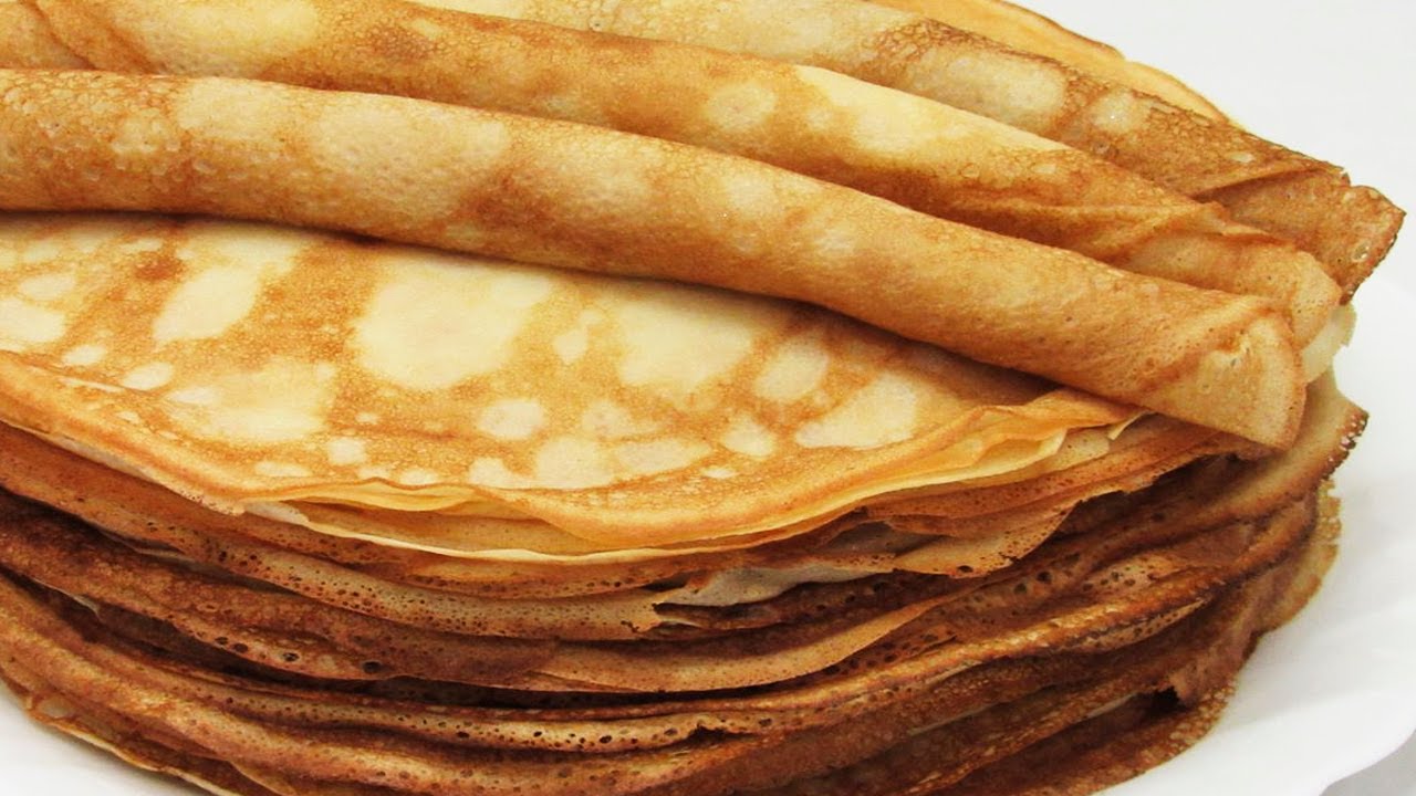 Блины на литр молока! БЫСТРЫЙ и ВКУСНЫЙ рецепт блинов без лишних хлопот