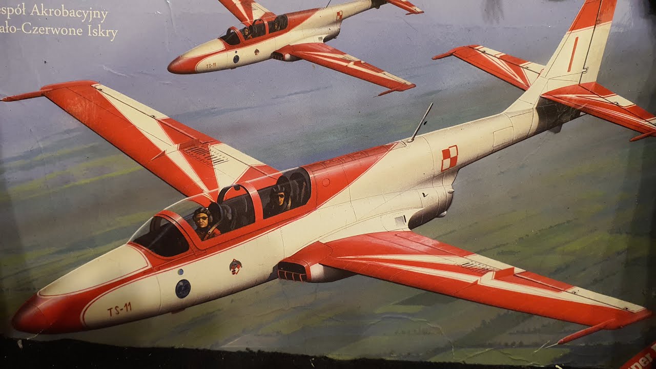 TS-11 ISKRA RED&WHITE !!!ASSEMBLY!!! MISTERCRAFT KIT