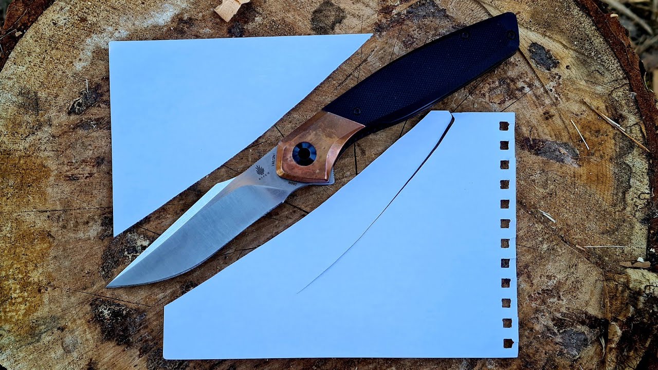 Нож GRAZIOZO Kizer Cutlery. Уличный тест
