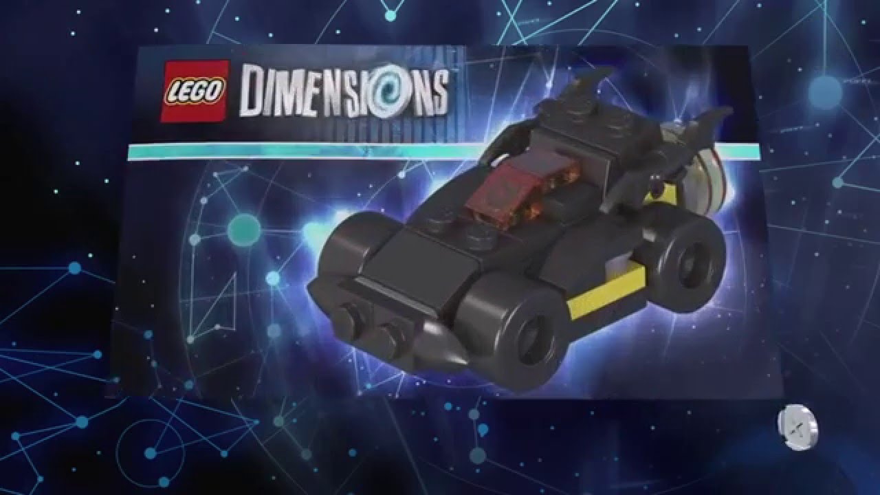 Batmobile Phase 1 Build Instructions  - Lego Dimensions