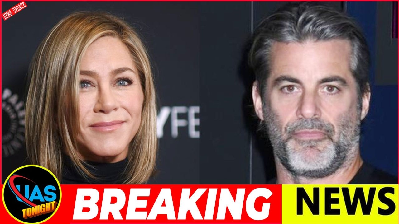 Jennifer Aniston's boyfriend Jim Curtis is VERY attentive at secret shoot as they kiss and use cute