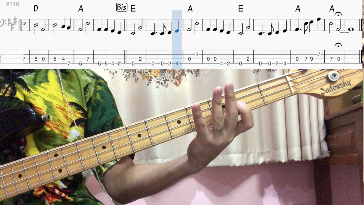 Take Me Home Country Road - John Denver Bass Cover 연주 & Backing Track (베이스 타브,Bass TAB)