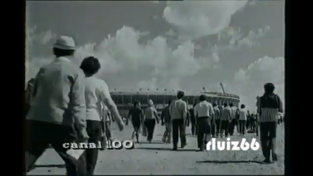 Canal 100 - Internacional 2 x 1 Benfica -1969 - Inauguração Estádio Beira Rio