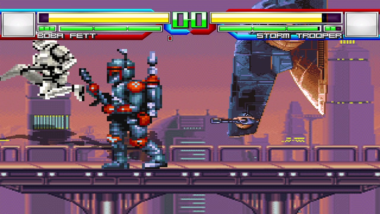 NICK54222 MUGEN: Boba Fett VS Stormtrooper
