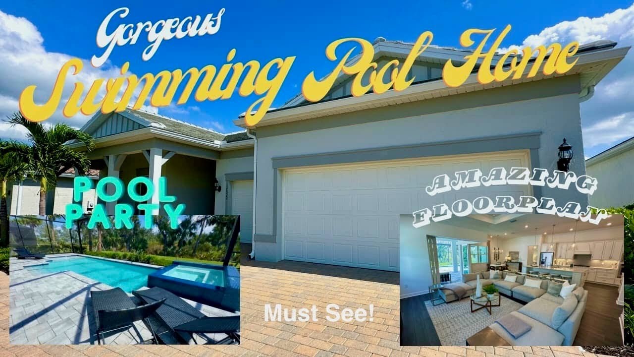 Fort Myers New Construction Homes - Swimming Pool Homes Fort Myers, Florida - Florida Custom Homes