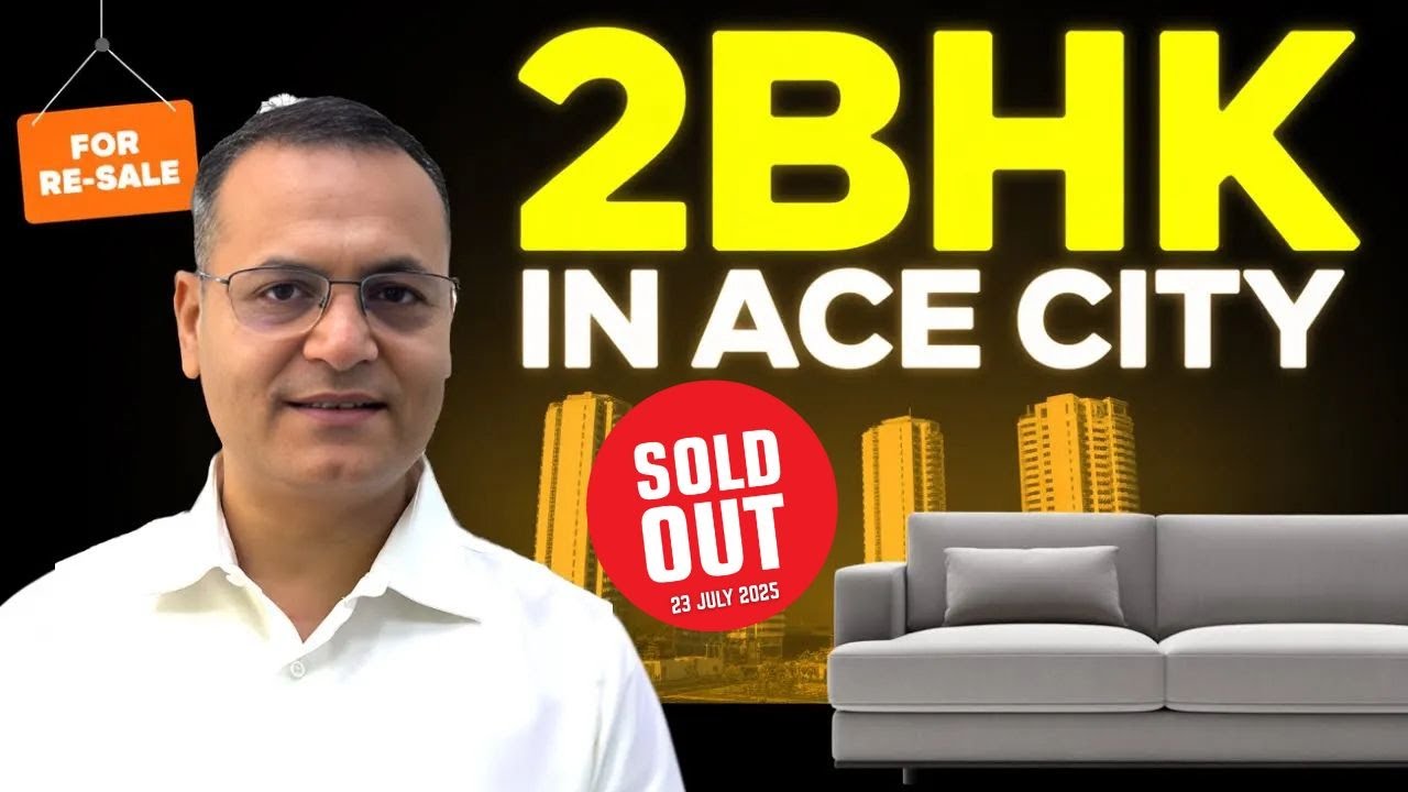 Amazing Resale Deal! Gorgeous 2BHK Flat in ACE City, Noida Extension