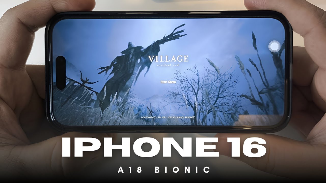 IPHONE 16 - Resident Evil Village Gameplay | FPS Mode | A18
