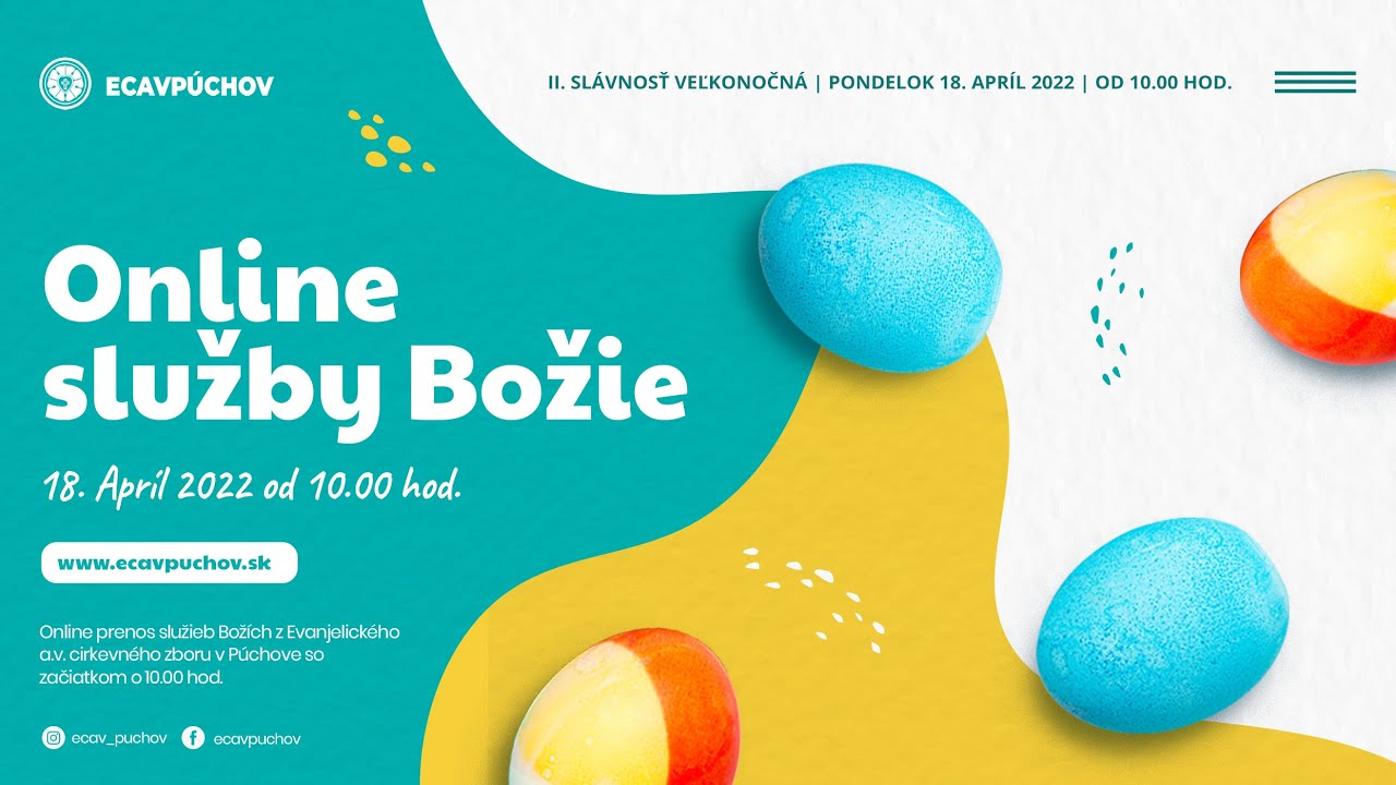 Služby Božie | II. Slávnosť Veľkonočná