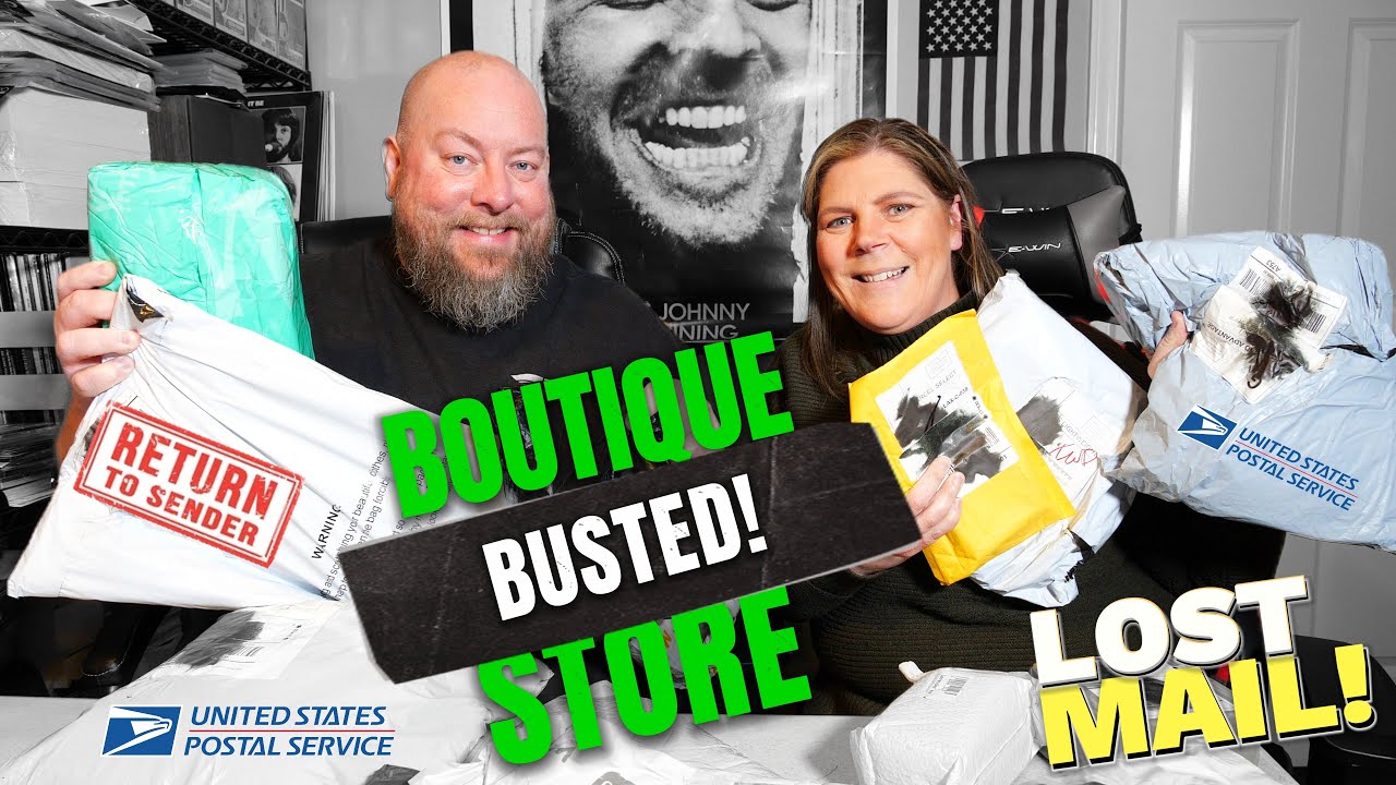 I bought 40 Pounds of LOST MAIL - BOUTIQUE NYC STORE BUSTED