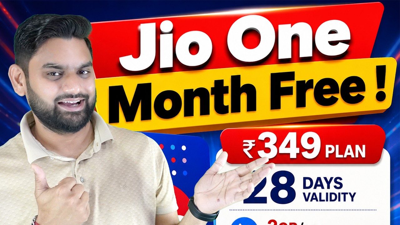 Jio ₹349 Plan FREE! New Offer 2026 | Jio One Month Free Offer | Unlimited Data Offer | Jio New Sim |