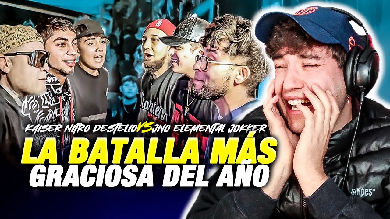 LA BATALLA MÁS GRACIOSA DEL AÑO 🇨🇱 🤣 KAISER NITRO DESTELLO VS JNO ELEMENTAL JOKKER 🤯 REACCIÓN KAPO