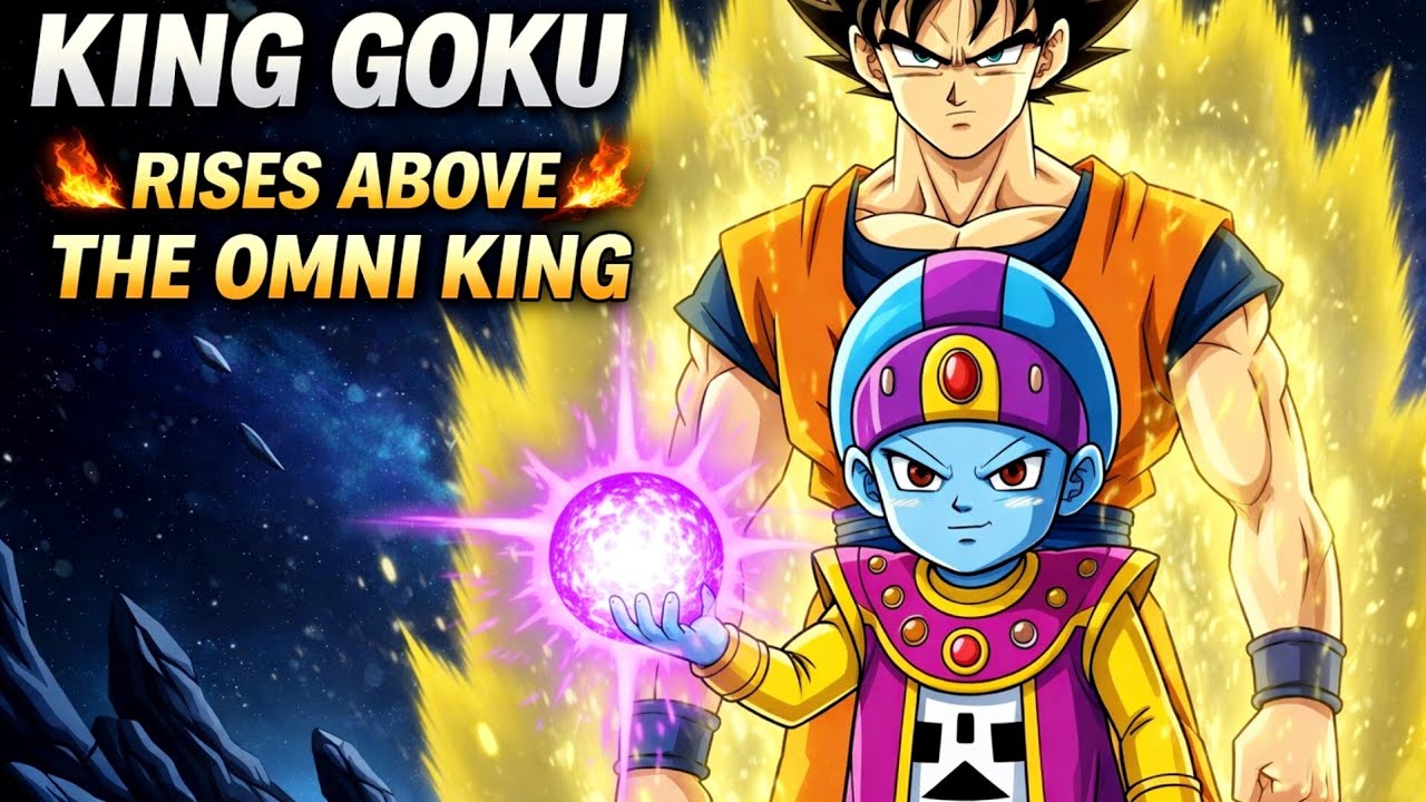 ''Goku Rises Above the Omni King – Sovereign Instinct Unleashed''