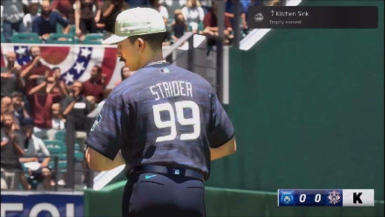 MLB The Show 24 Kitchen Sink & A Double Play Would Be Nice Here Trophies