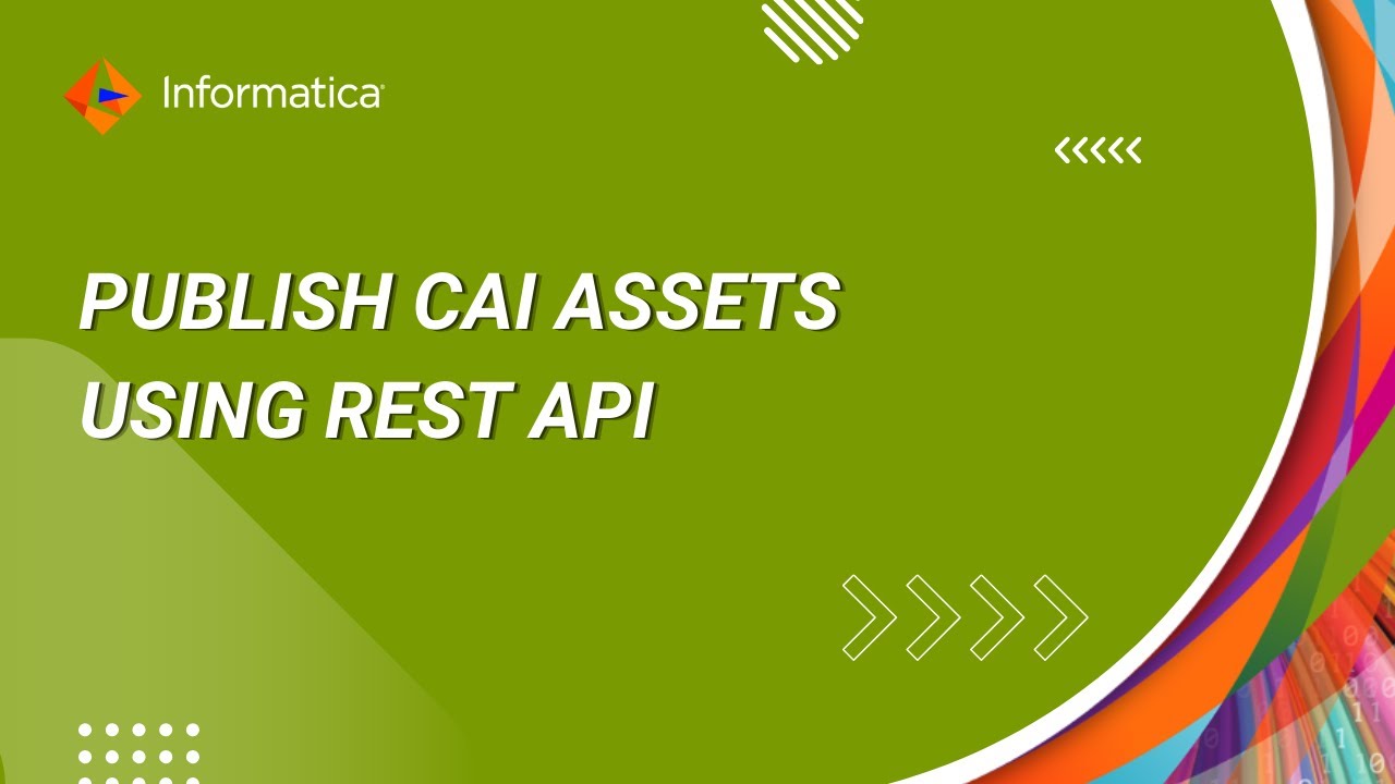 How to Publish CAI Assets using Rest API