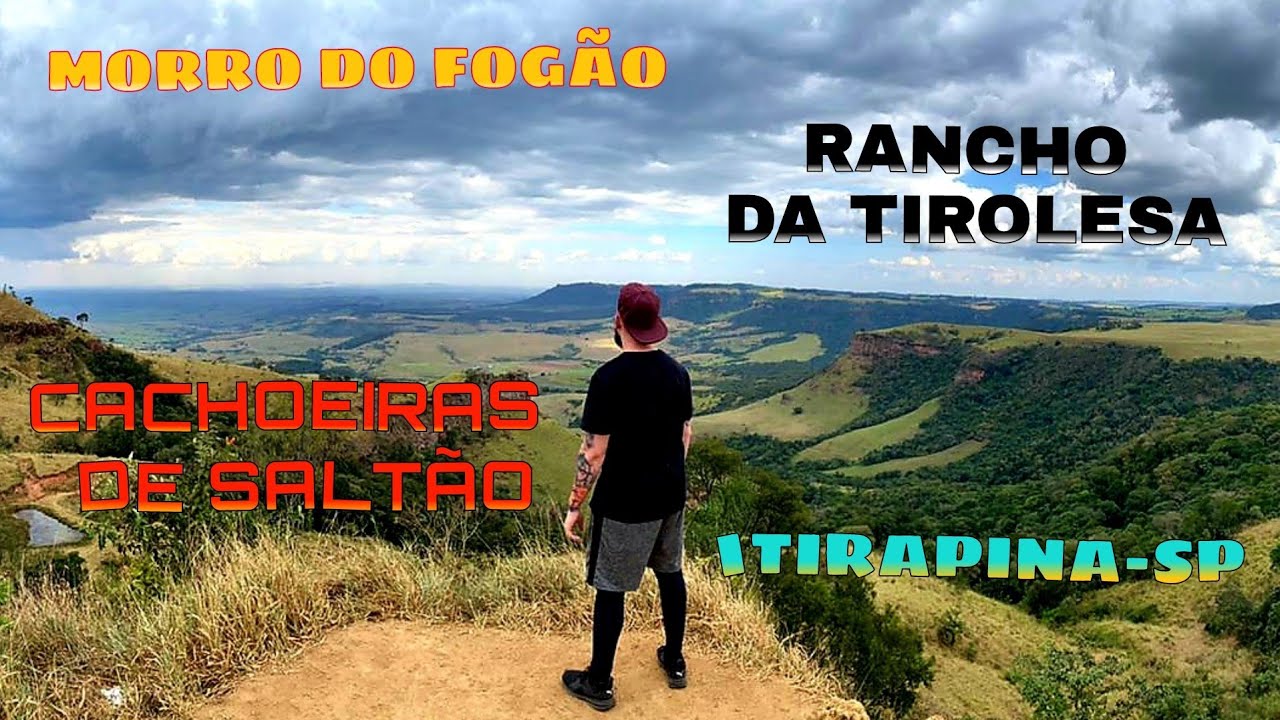 O que fazer em Itirapina-SP em um dia| Morro do Fogão| Cachoeiras de Saltão + Rancho da Tirolesa