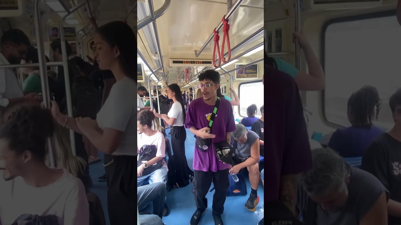 Rimando no vagão em sp @nillo083 