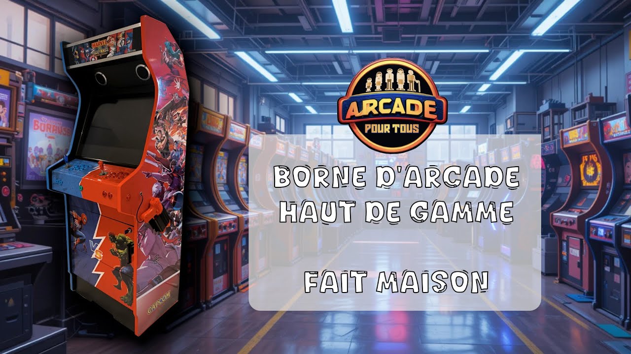 Borne d'Arcade fait maison – Résultat Incroyable !