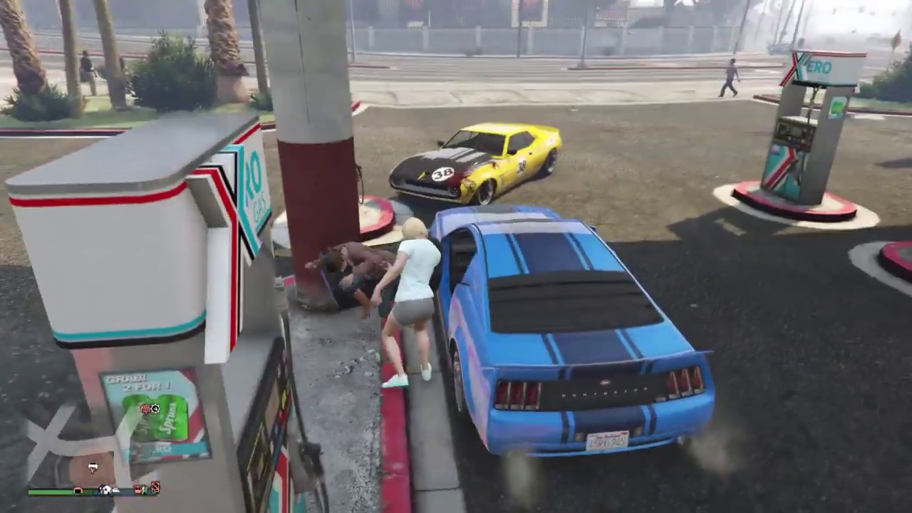 Spawning A Custom Blue Dominator In Freemode With The New Schyster Deviant