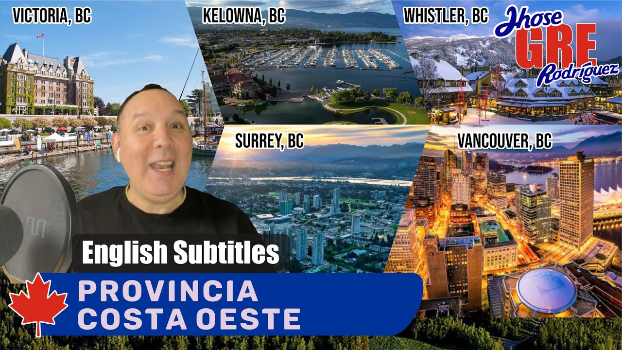 COSTA OESTE DE CANADÁ | JHOSE GRE RODRÍGUEZ 🇨🇦 | VIVIENDO EN CANADÁ